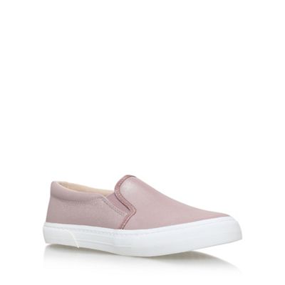 Pink 'Kellie' Flat Slip On Sneakers
